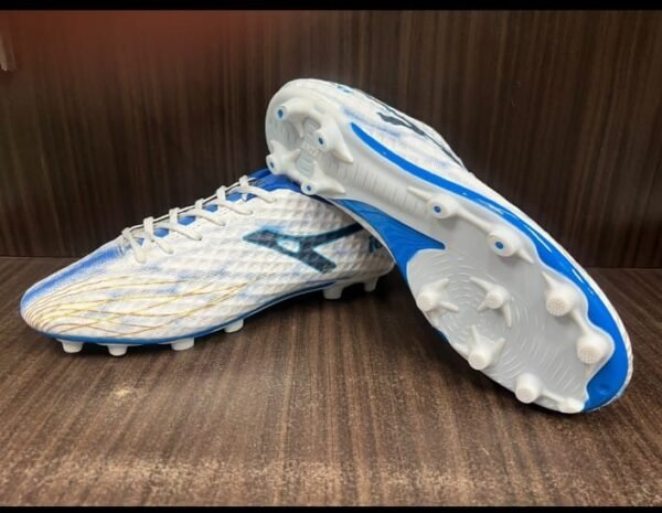 White Anza IOTA Football Shoes - Image 3