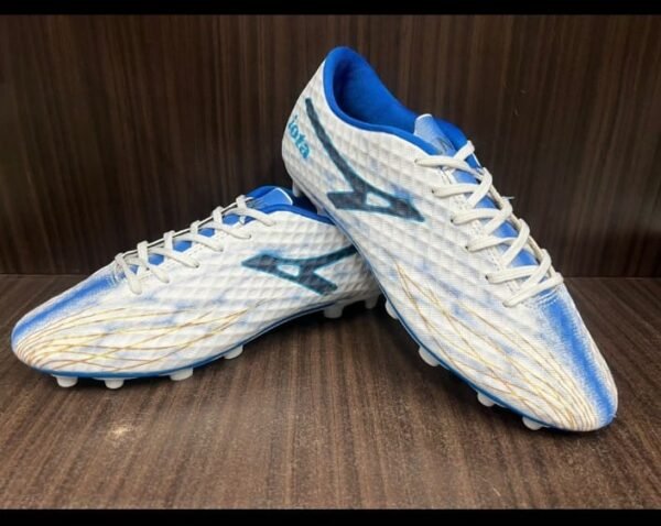 White Anza IOTA Football Shoes