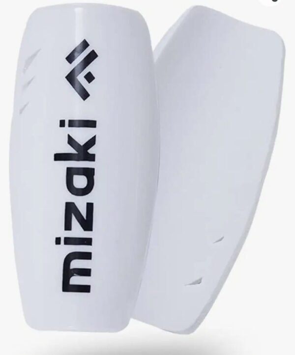 Mizaki Lightweight Plastic Shin Guards - Image 2